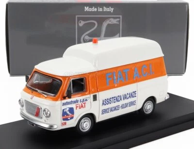 MODELLINO FURGONE STATICO RIO FIAT 238 ACI 1970 ASSISTENZA VACANZE SCALA 1:43 - Immagine 1 di 4