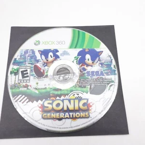 Sonic Generations (Microsoft Xbox 360, 2011) DISC ONLY RESURFACED - Picture 1 of 3