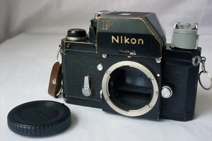 Nikon F schwarz Photomic FTN 35 mm Film Spiegelreflexkamera Gehäuse Serie #7169818 funktioniert gut - Bild 1 von 20