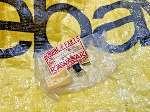 Kawasaki C2SS G4TR KV75 MT1 KE175 F2 F3 F4 F9 S1 W2SS W2TT LH Knopf Schalter NOS - Bild 1 von 3