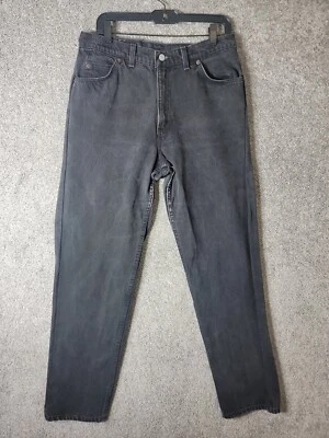 Vintage Levis Mujer 32x32 Naranja Tab 15961 Calce Suelto Pierna Recta Talla 14 MED Foto 1 de 4