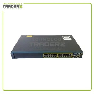 WS-C2960S-24TD-L V03 Cisco Catalyst 2960S 24 Ports 10GE Dual SFP+ Gigabit Switch - Picture 1 of 2