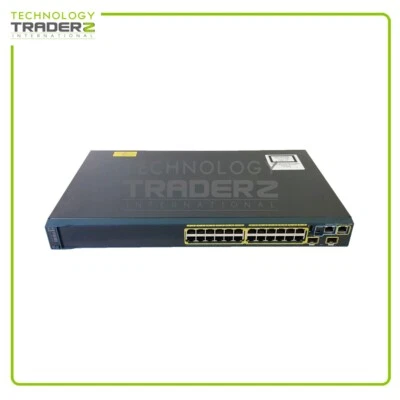 WS-C2960S-24TD-L V03 Cisco Catalyst 2960S 24 Ports 10GE Dual SFP+ Gigabit Switch - Image 1 of 2