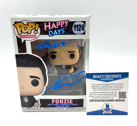 HENRY WINKLER SIGNED AUTOGRAPH FUNKO POP HAPPY DAYS BECKETT BAS FONZIE Cover