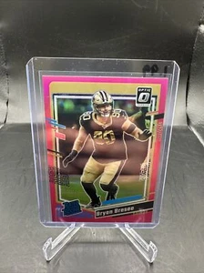 2023 Optic Bryan Bresee Pink Rated Rookie #276 Saints  - Bild 1 von 2