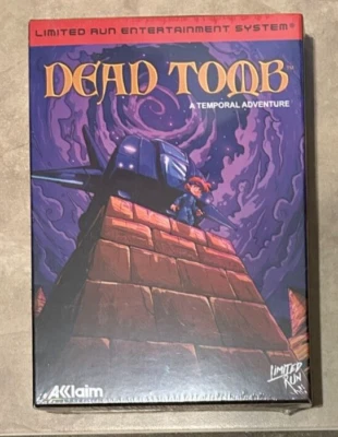 Dead Tomb A Temporal Adventure Nintendo NES Limited Run Games NEW Factory Sealed - Image 1 of 2