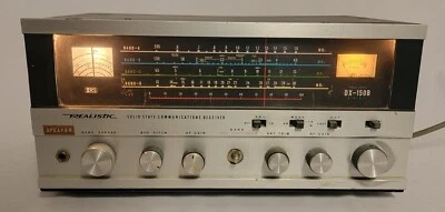 Realistic DX-150A Radio Shack AC/DC Solid State Communications Receiver UNTESTED - Image 1 of 4