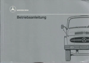 LKW MERCEDES 346 Betriebsanleitung 1989 L-OM 355 / 355 A Handbuch BA - Picture 1 of 4