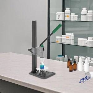 Taponadora de perfume manual 13 mm 15 mm 18 mm 20 mm Máquina prensadora de botellas de perfume Selladora - Imagen 1 de 11