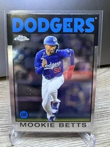 2024 Topps Chrome Lids x Mitchell & Ness #26 Mookie Betts - Bild 1 von 2