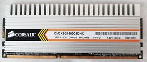 Corsair 2GB CM3X2G1600C9DHX XMS3-1600 (PC3 12800) DDR3 SDRAM RAM (12GB Total)