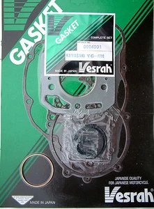VESRAH KOMPLETT Dichtung Satz Kit Kawasaki KX125 C1 1984 Motocross VG-4001 - Bild 1 von 6