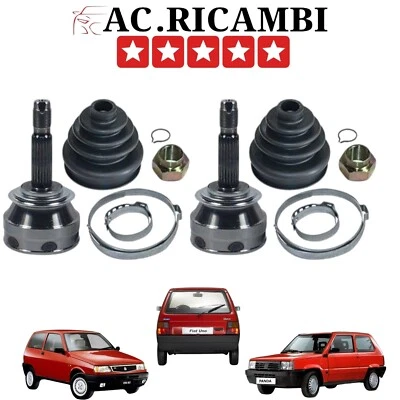COPPIA 2 PZ KIT GIUNTO OMOCINETICO LATO RUOTA FIAT UNO PANDA 141 4X4 LANCIA Y10 - Immagine 1 di 4
