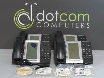 Mitel Lot 4x 5330 IP5330 VoIP Phone 50005070 56007821 50005804 AS IS - Image 1 of 4
