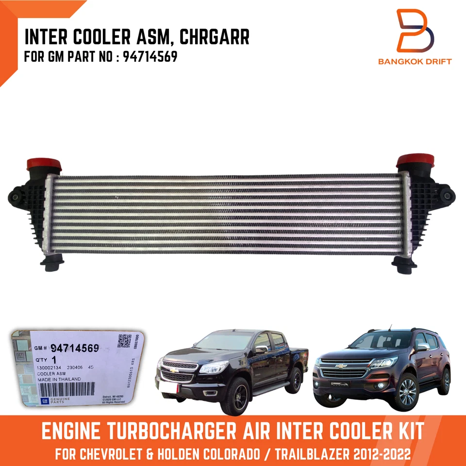 TURBOCOMPRESOR INTERCOOLER PARA CHEVROLET COLORADO TRAILBLAZER RG S10 94714569 Foto 1 de 4