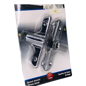 Shoreline Marine Oarloack Sockets 1/2 Inch 13mm Pack of 2 New Sealed - Foto 1 di 3
