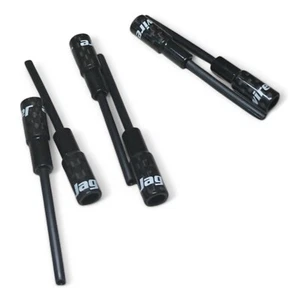 Jagwire CHA043 Bowden Cable End with Tube, 5 mm Carbon 6pcs - Picture 1 of 6