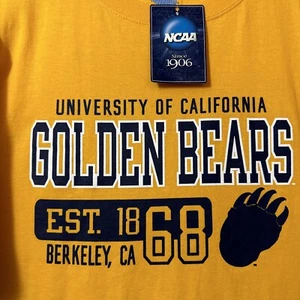 Cal Golden Bears Knights Apparel Mens Size 3XL Yellow T-Shirt New W/Tags - Picture 1 of 9