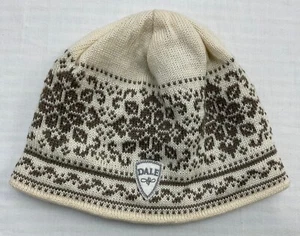 BNWOT DALE of NORWAY VINTAGE Beanie 100% New Wool Hat Knitted Warm Lined Cap O/S - Picture 1 of 15