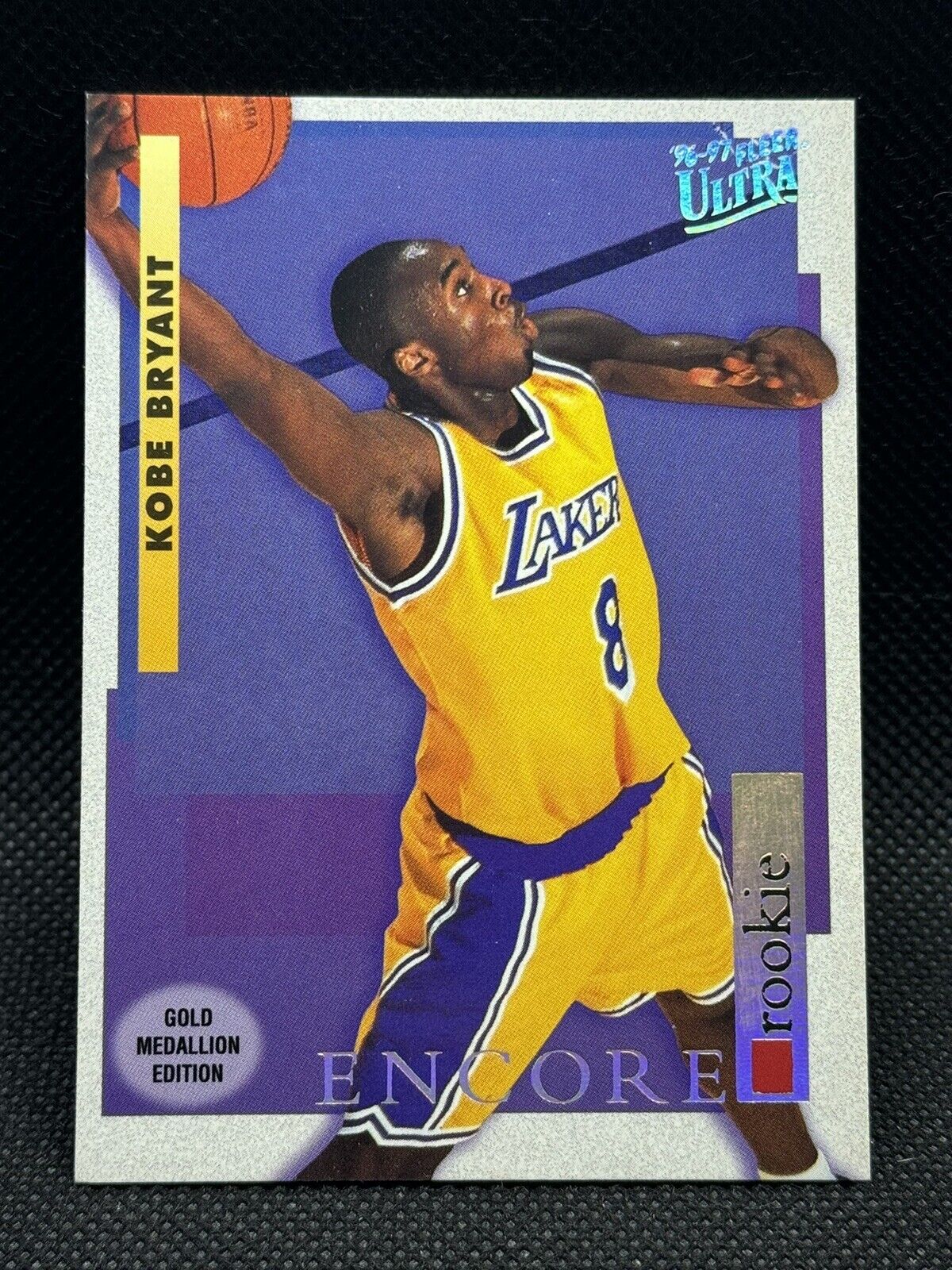 1996-97 Ultra KOBE BRYANT #G-266 Encore Rookie Rc Gold Medallion