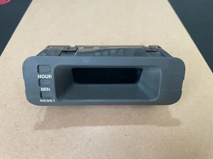 OEM Honda Acty Van Truck HA3/HA4/HH3/HH4 Dash Clock Gray Genuine Used - Imagen 1 de 6