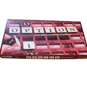 Vintage "Option" Board/Word Game by Parker Brothers - 1983 Edition - Complete! - Picture 1 of 10