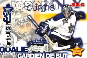 Juego de fábrica colección de porteros Jell-O 1999-00 sin Curtis Joseph - Imagen 1 de 2