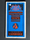Vintage Bartholomew's Half Inch Paper Map, Sheet 20. Cambridge. 1961
