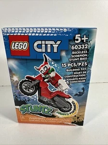 LEGO City Stuntz Reckless Scorpion Stunt Bike (60332) - New - Picture 1 of 6