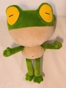 Makeship Plush Frog With Sign Plushie With Tags Ltd 858 MISSING SIGN - Picture 1 of 6