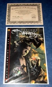 the DARKNESS PRELUDE #1 signed DF variant JAE LEE 2/2000 COA NM TOP COW movie op - Picture 1 of 1