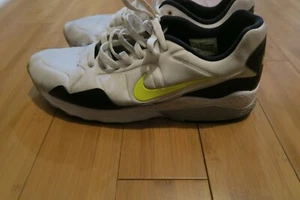 Nike Air Zoom Pegasus 92 Blanco Voltio Negro 844652-101 Raro Para Hombre 13 Beaters - Imagen 1 de 12