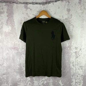 Polo Ralph Lauren T-Shirt Big Logo Luxury Y2K  Tee Men's Size M - Picture 1 of 7