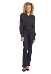 Women’s Barbara Bootcut Fit Denim Jeans 4 Rinse - Picture 1 of 7