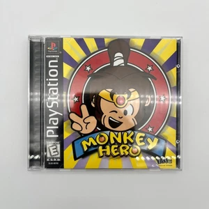 Monkey Hero (Sony PlayStation 1, 1999) PS1 komplett mit Registrierungskarte - Bild 1 von 6