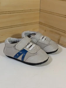 Jack And Lily My Mocks Herren Kleinkind Schuhe Größe 12-18 grau. Top Zustand - Bild 1 von 5