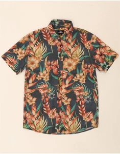 O'NEILL Mens Standard Fit Short Sleeve Shirt Medium Multicoloured Floral AV10 - Picture 1 of 3