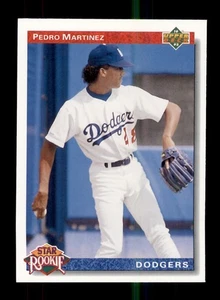 1992 Upper Deck #18 Pedro Martinez Rookie RC Los Angeles Dogers - Bild 1 von 2