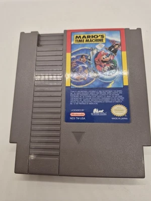 Mario's Time Machine (Nintendo Entertainment System, 1994) - Image 1 of 2