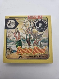 Película Captain Blood Super 8 Errol Flynn en caja original rara rara - Imagen 1 de 3