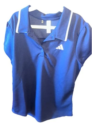 Adidas Girls Sleeveless Golf Shirt Size M - Image 1 of 2
