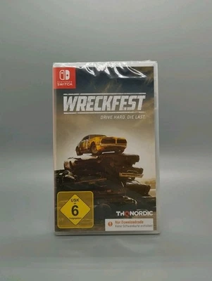 Nintendo Switch: Wreckfest: Drive Hard. Die Last. - Nur Downloadcode - NEU/OVP - Bild 1 von 2