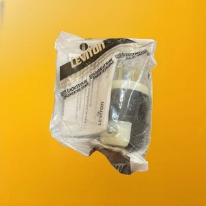 ๐ฅ(AN) ***QTY 5*** Leviton 5266-Plc Straight Blade Plug ***FREE SHIPPING*** - Picture 1 of 4