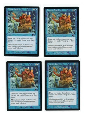 Urza's Legacy  MTG  Playset  Frantic Search  Magic - Image 1 of 2