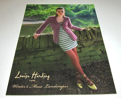 Louisa Harding INVIERNO MUSA PAISAJES Libro de patrones de tejido con 20 diseños Foto 1 de 4