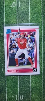 2021 MLB Donruss Jo Adell Rated Rookie LA Angels - Image 1 of 4