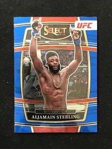Aljamain Sterling #57 2022 PANINI SELECT UFC AZUL MINORISTA PARALELO - Imagen 1 de 1