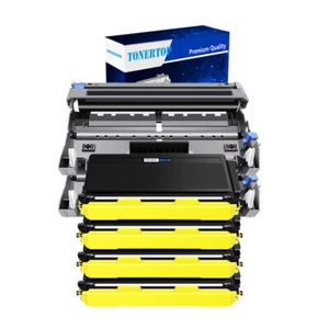 4x Tóner TN650 2x Batería DR620 apta para Brother 8480DN 8690DW HL-5370DWT 5380DN - Imagen 1 de 18