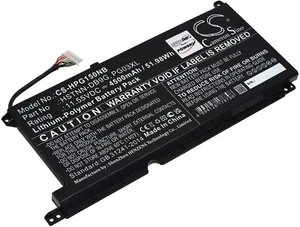 Akku für Laptop HP Pavilion Gaming 15-DK0006NL 11,55V 4500mAh/52Wh Li-Polymer Sc - Picture 1 of 3