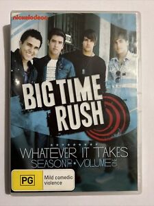 Big Time Rush Season 2 DVD Whatever it Takes Volume 1 : LIKE NEW - FAST POST!